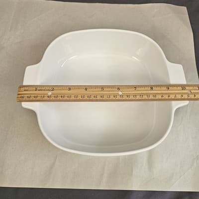 Corningware Purple Shadow Iris Floral Casserole Dish A-2-B , 2 Liter NO LID - Thumbnail 8