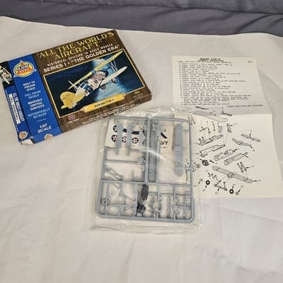 A.H.M #SK-3 Model kit Boeing F4B-4 Box opened 1/87 Kit Factory Sealed Series 1 - Thumbnail 7