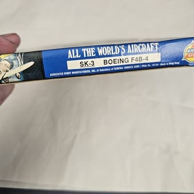 A.H.M #SK-3 Model kit Boeing F4B-4 Box opened 1/87 Kit Factory Sealed Series 1 - Thumbnail 5