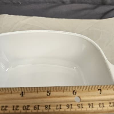 Shadow Iris A1-1/2B Casserole Dish 1.5 Liter with Pyrex Lid Vintage Corning Ware - Thumbnail 10