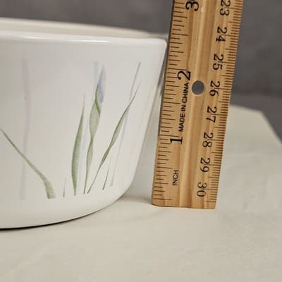 Corningware Purple Shadow Iris Floral Casserole Dish A-2-B , 2 Liter NO LID - Thumbnail 9