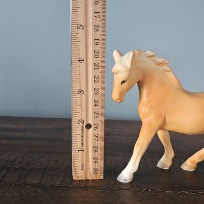 Vintage Small Palomino Horse Pony Figurine Mid Century 4" Tall Norcrest - Thumbnail 9