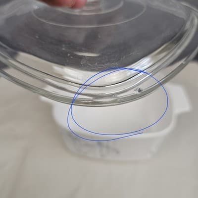 Shadow Iris A1-1/2B Casserole Dish 1.5 Liter with Pyrex Lid Vintage Corning Ware - Thumbnail 14