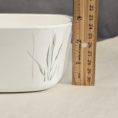 Shadow Iris A1-1/2B Casserole Dish 1.5 Liter with Pyrex Lid Vintage Corning Ware - Thumbnail 12