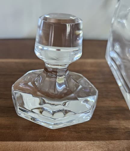 Cut Crystal Liquor Decanter With Glass Stopper - Thumbnail 12