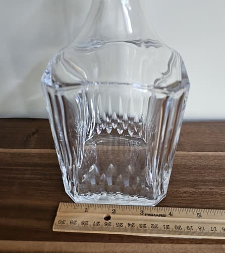 Cut Crystal Liquor Decanter With Glass Stopper - Thumbnail 9