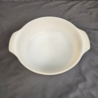 Vintage Fire King 437 USA Anchor Hocking Peach Luster Oven Ware Bowl 1.5 Quart - Thumbnail 2