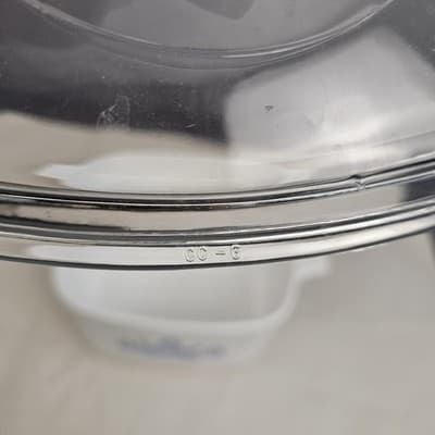 Corning Ware 1 1/2 Quart A-1 1/2-B Blue Cornflower with Lid 1960s A-7-C - Thumbnail 6