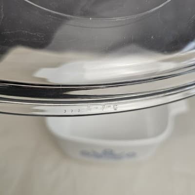 Corning Ware 1 1/2 Quart A-1 1/2-B Blue Cornflower with Lid 1960s A-7-C - Thumbnail 8