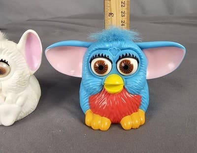 Vintage Furby McDonalds 1998 Figure Happy Meal Toy Lot Of 2 Collectibles - Thumbnail 7