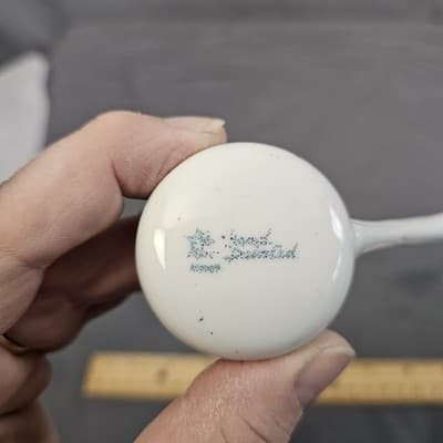 Antique Nippon Noritake Hand Painted Condiment Ladle - Thumbnail 6