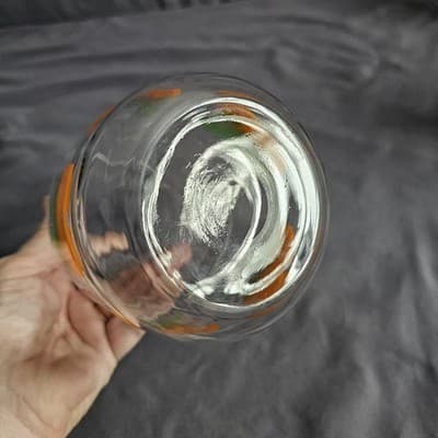 Vintage Anchor Hocking Orange Juice Carafe 7" Tall - Thumbnail 6