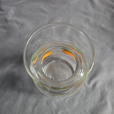 Vintage Anchor Hocking Orange Juice Carafe 7" Tall - Thumbnail 4