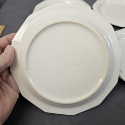 Pfaltzgraff Heritage White Salad Plates set of 4 7" - Thumbnail 3