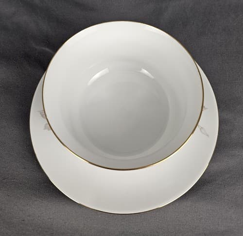 Johann Haviland China SWEETHEART ROSE Gravy Boat EXCELLENT Vtg - Thumbnail 2