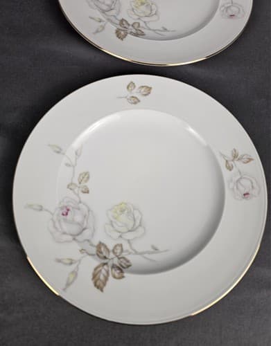 Johann Haviland China SWEETHEART ROSE 7-7/8" Salad Plate Set of 2 EXCELLENT - Thumbnail 2
