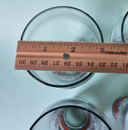 Coca Cola Christmas Holiday Pinecone Design Set of 6 - Drinking Glasses - Thumbnail 6