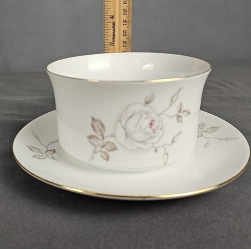 Johann Haviland China SWEETHEART ROSE Gravy Boat EXCELLENT Vtg - Thumbnail 5