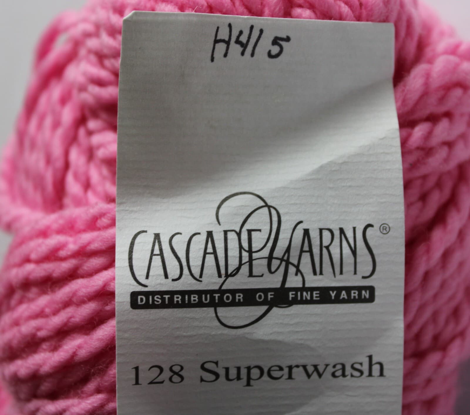 Cascade Farms Yarn Cascade 128 Superwash Col 901 Lt Pink 100% Wool 100g 128yd - Thumbnail 3