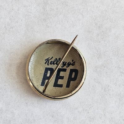 1940s Kellogg's Pinback Button Superman Pep Vintage Cartoon PEP - Thumbnail 2