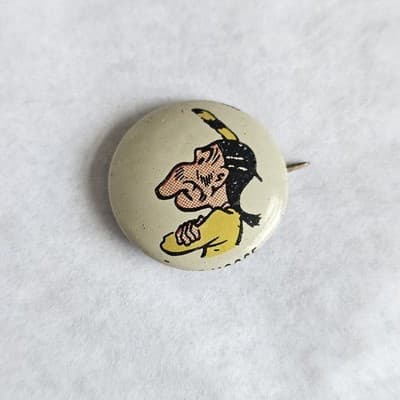 1940s Kellogg's Pinback Button 1946 Little Moose Pep Vintage Cartoon PEP - Thumbnail 2