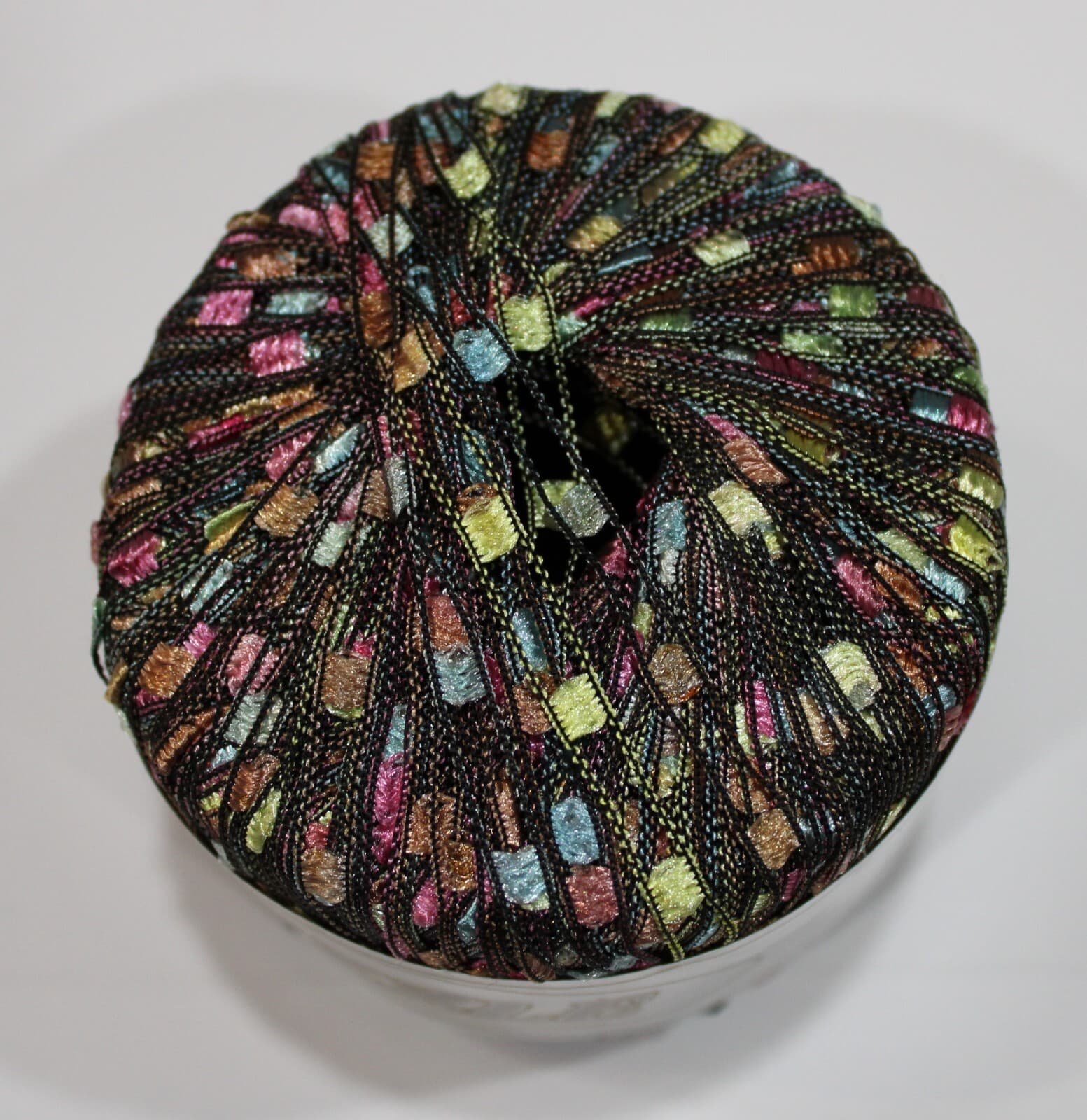 Yarn KFI Dazzle 100% Nylon 25gr, 82yd, Multi Color - Thumbnail 2
