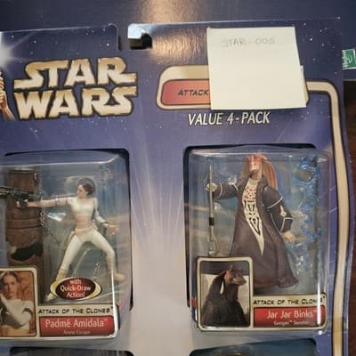 Attack of the Clones Star Wars Value 4-Pack 3.75", #02, #10, #24, #29 - Thumbnail 10
