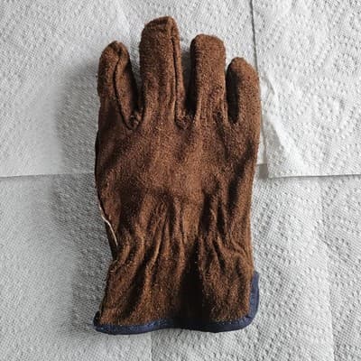 2 Pairs MCR Work Glove Split Cow Leather XL Fleece Lined Straight Thumb 3150XL - Thumbnail 5
