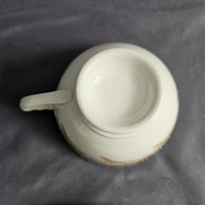 Homer Laughlin Eggshell Georgian Wheat Harvest Cup & Saucer Tea Coffee - Thumbnail 7