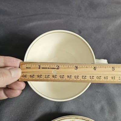 Homer Laughlin Eggshell Georgian Wheat Harvest Cup & Saucer Tea Coffee - Thumbnail 11