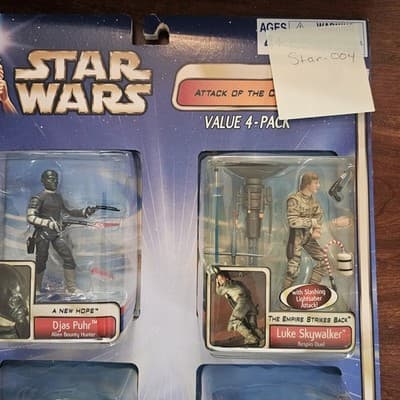 Attack of the Clones Star Wars Value 4-Pack 3.75", #28, #28, #29, #40 - Thumbnail 9
