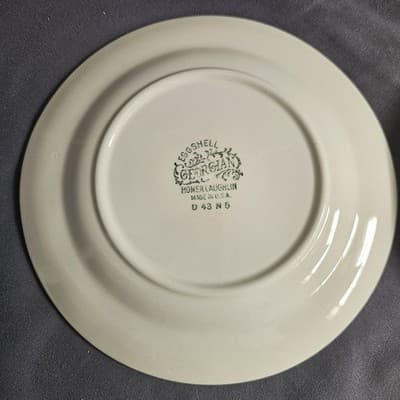 Homer Laughlin Eggshell Georgian Wheat Harvest Bread Plate 6.25" Set of 4 - Thumbnail 4
