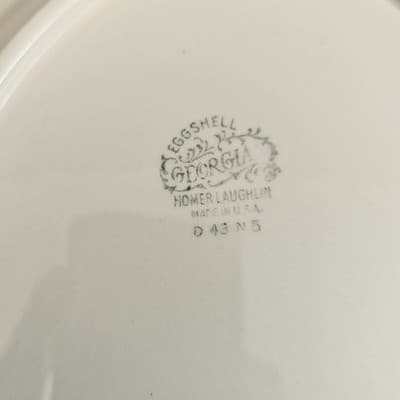 Homer Laughlin Eggshell Georgian Wheat Harvest Large Serving Platter 10.5"x13" - Thumbnail 6