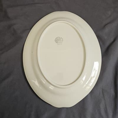 Homer Laughlin Eggshell Georgian Wheat Harvest Large Serving Platter 10.5"x13" - Thumbnail 5