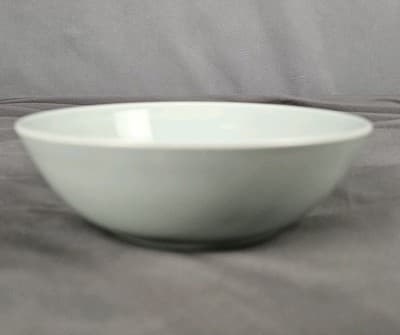Homer Laughlin Jubilee Celadon Green Serving Bowl 8" Vintage USA - Thumbnail 3