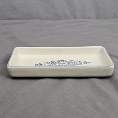Vintage Pfaltzgraff Yorktowne USA Rectangle 7.75" Relish Dish Plate # 716-51 - Thumbnail 4
