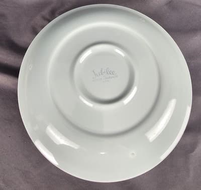 Vintage Homer Laughlin Jubilee Celadon Green Gravy /Sauce Boat w/Under Tray HLC - Thumbnail 5