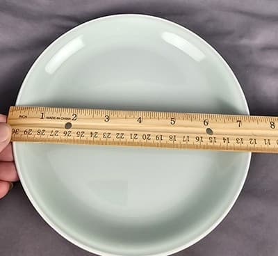 Homer Laughlin Jubilee 7 1/4" Lunch or Salad Plates Celadon Green Vintage - Thumbnail 3