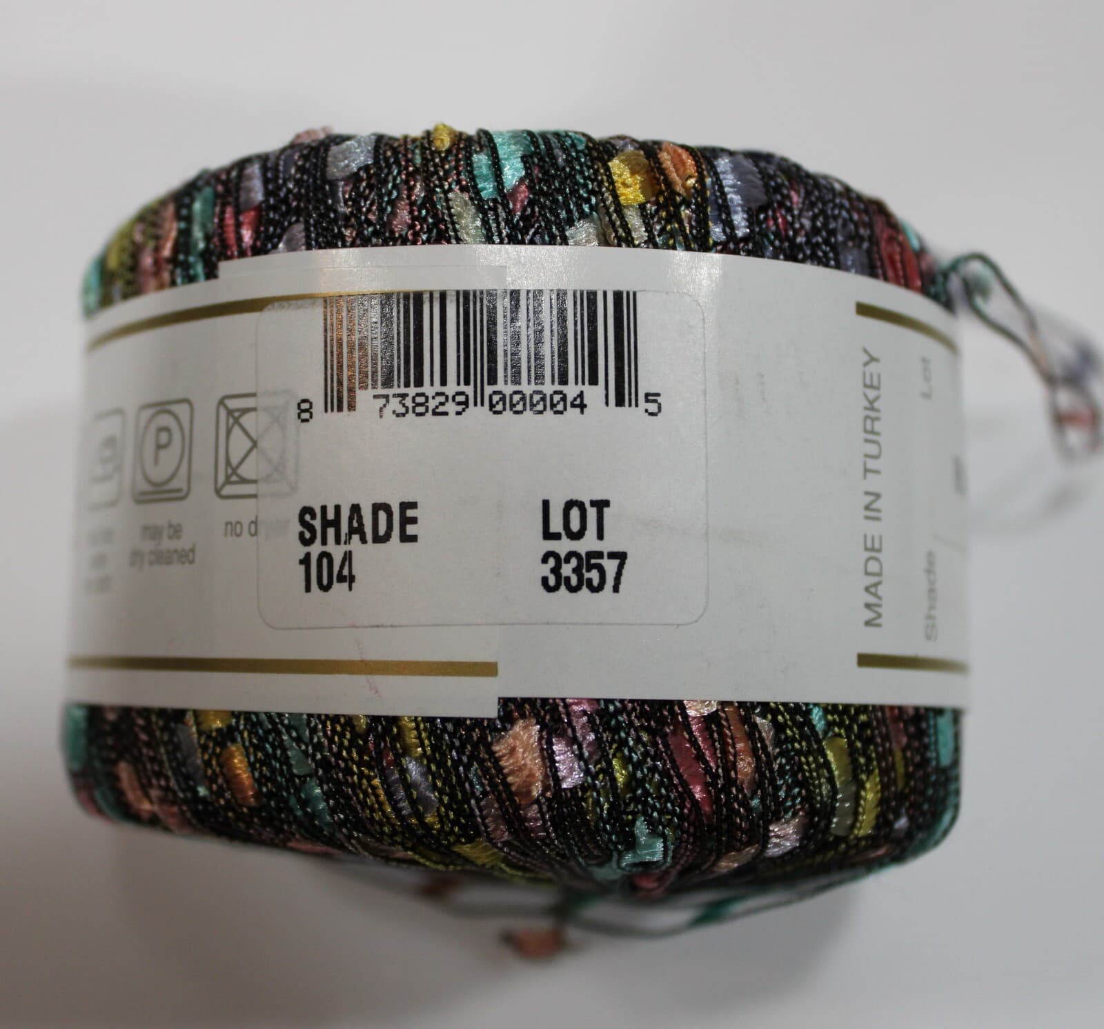 Yarn KFI Dazzle 100% Nylon 25gr, 82yd, Multi Color - Thumbnail 3