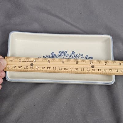 Vintage Pfaltzgraff Yorktowne USA Rectangle 7.75" Relish Dish Plate # 716-51 - Thumbnail 5