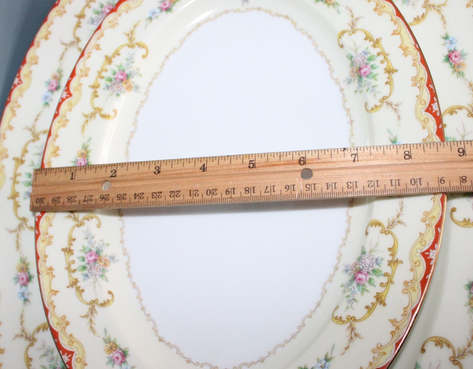 Vintage Noritake Fine China Oradell 588 Serving Bowl & 2 Serving Platters - Thumbnail 4