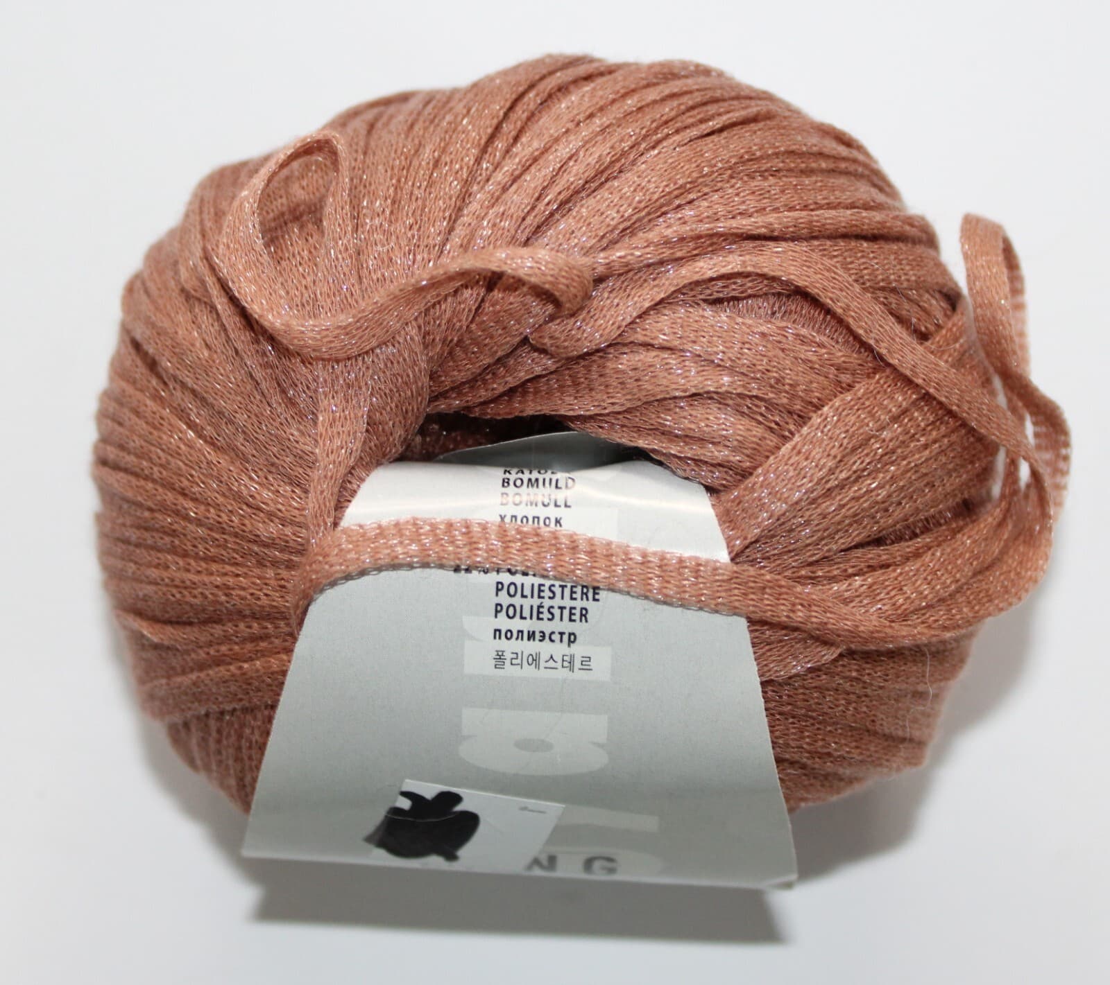 3 Lang Yarns Sol LUXE 78% Cotton 22% Polyester Col 840.0015 Mauve 50g, 100m - Thumbnail 4