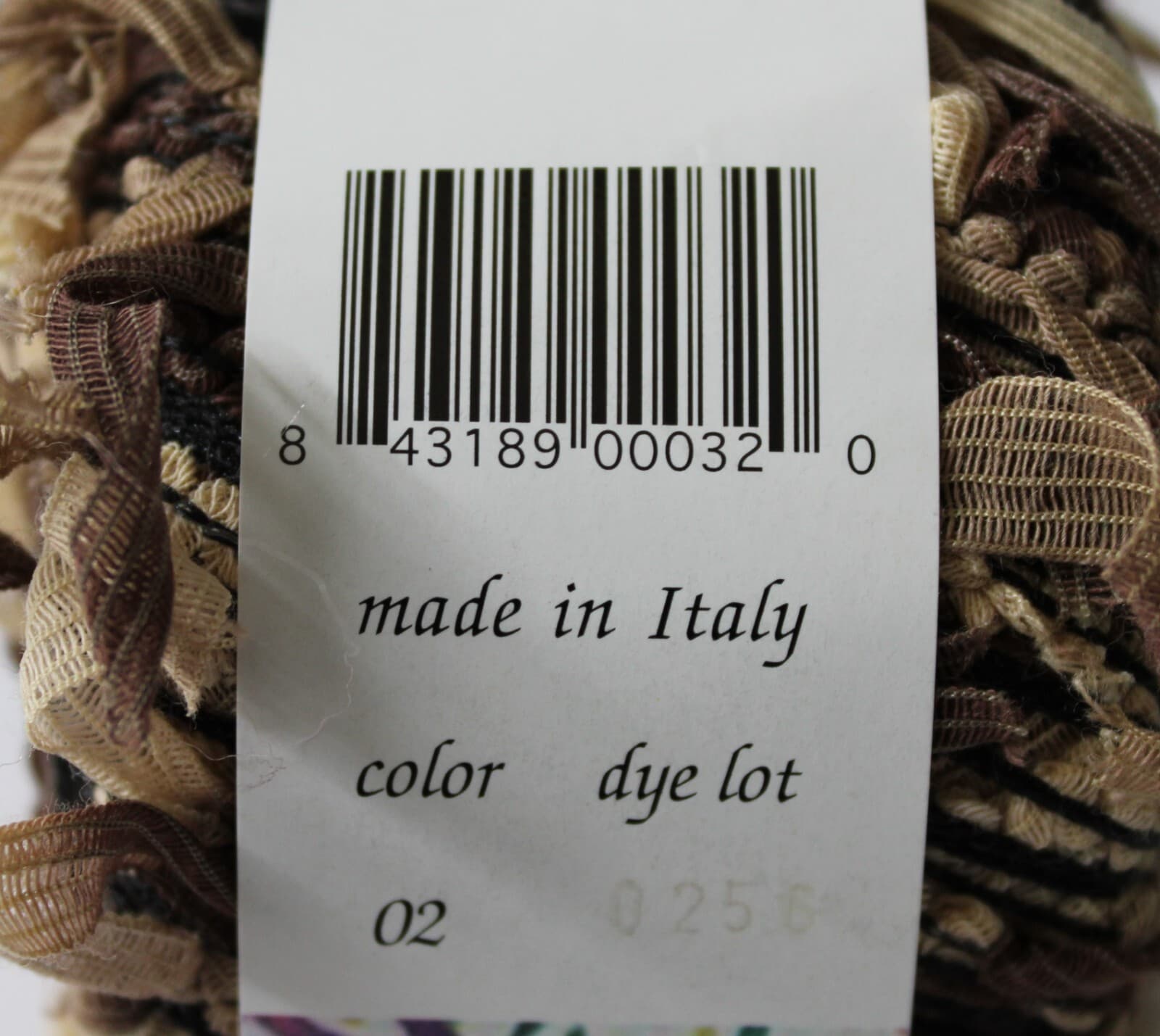 Yarn KFI Streamers Novelty Yarn 25g 54yd Color 02 Browns - Thumbnail 3