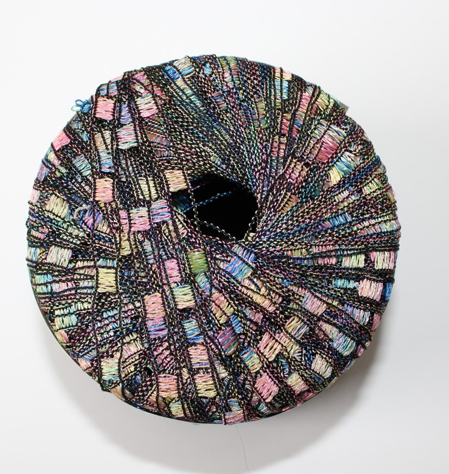 Yarn Athena Euro Yarns, 80% Polyester 20% 25gr. 82yd Color 332 Multi-Color - Thumbnail 2