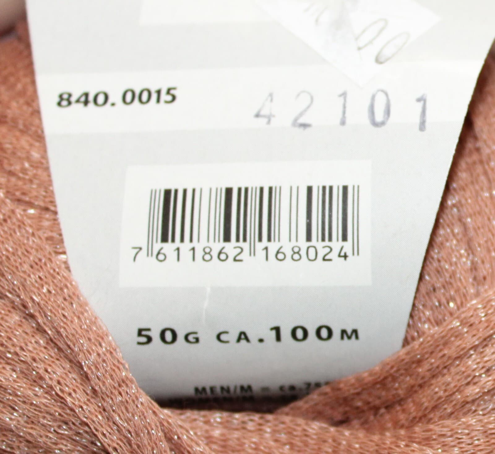 3 Lang Yarns Sol LUXE 78% Cotton 22% Polyester Col 840.0015 Mauve 50g, 100m - Thumbnail 3