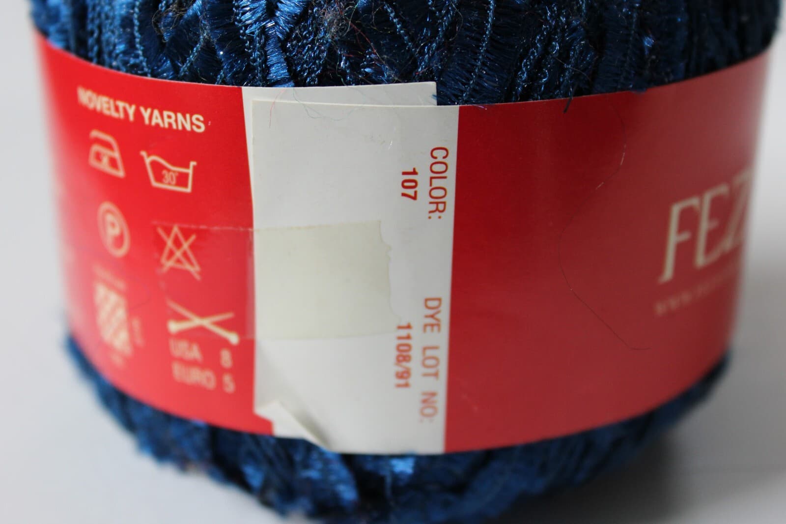 Yarn Tokyo Feza Metalic, 80% Polyester 20% Meta 50gr. 107 Blue - Thumbnail 4