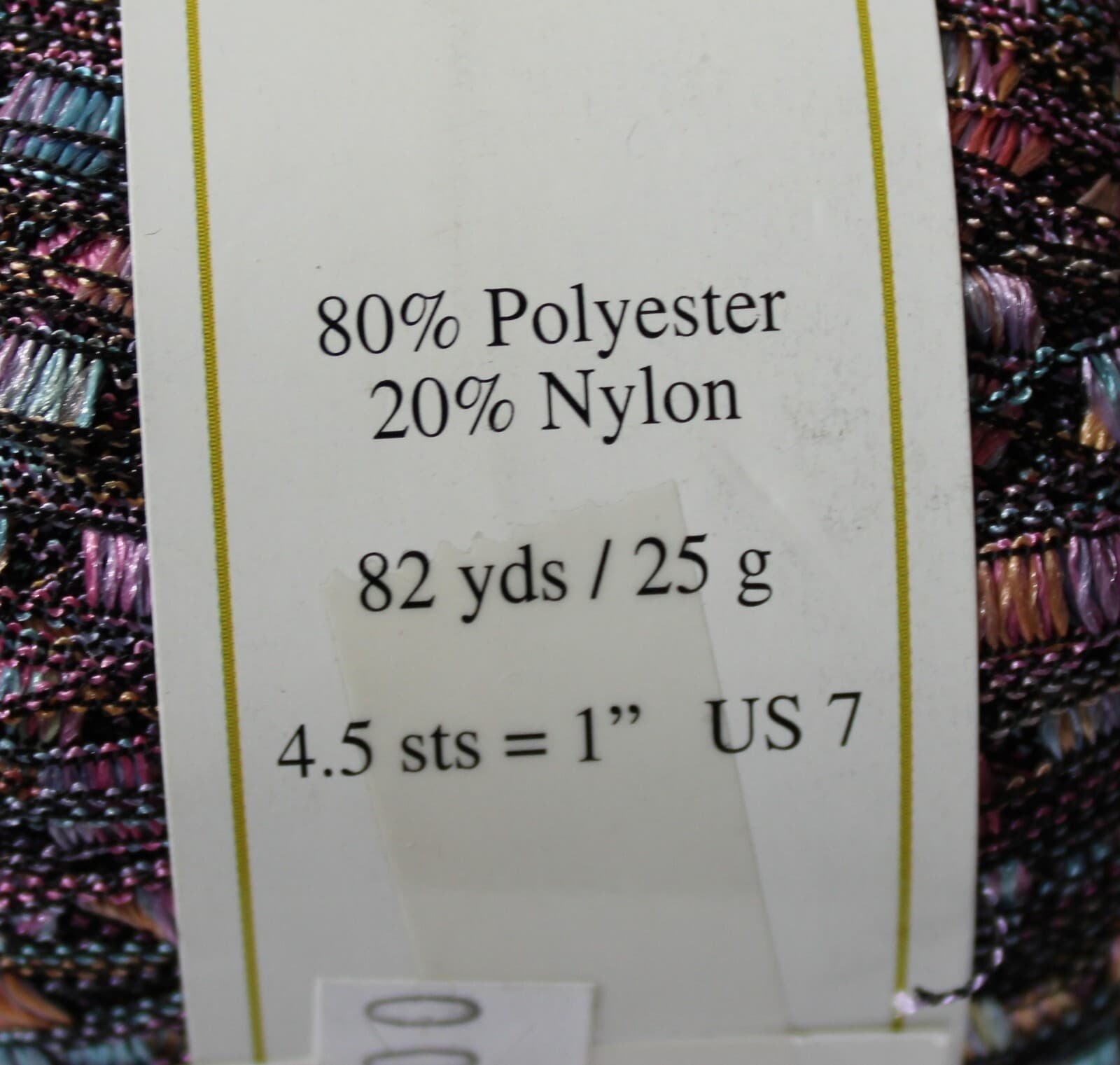 Yarn Athena Euro Yarns, 80% Polyester 20% 25gr. 82yd Color 38 - Thumbnail 2