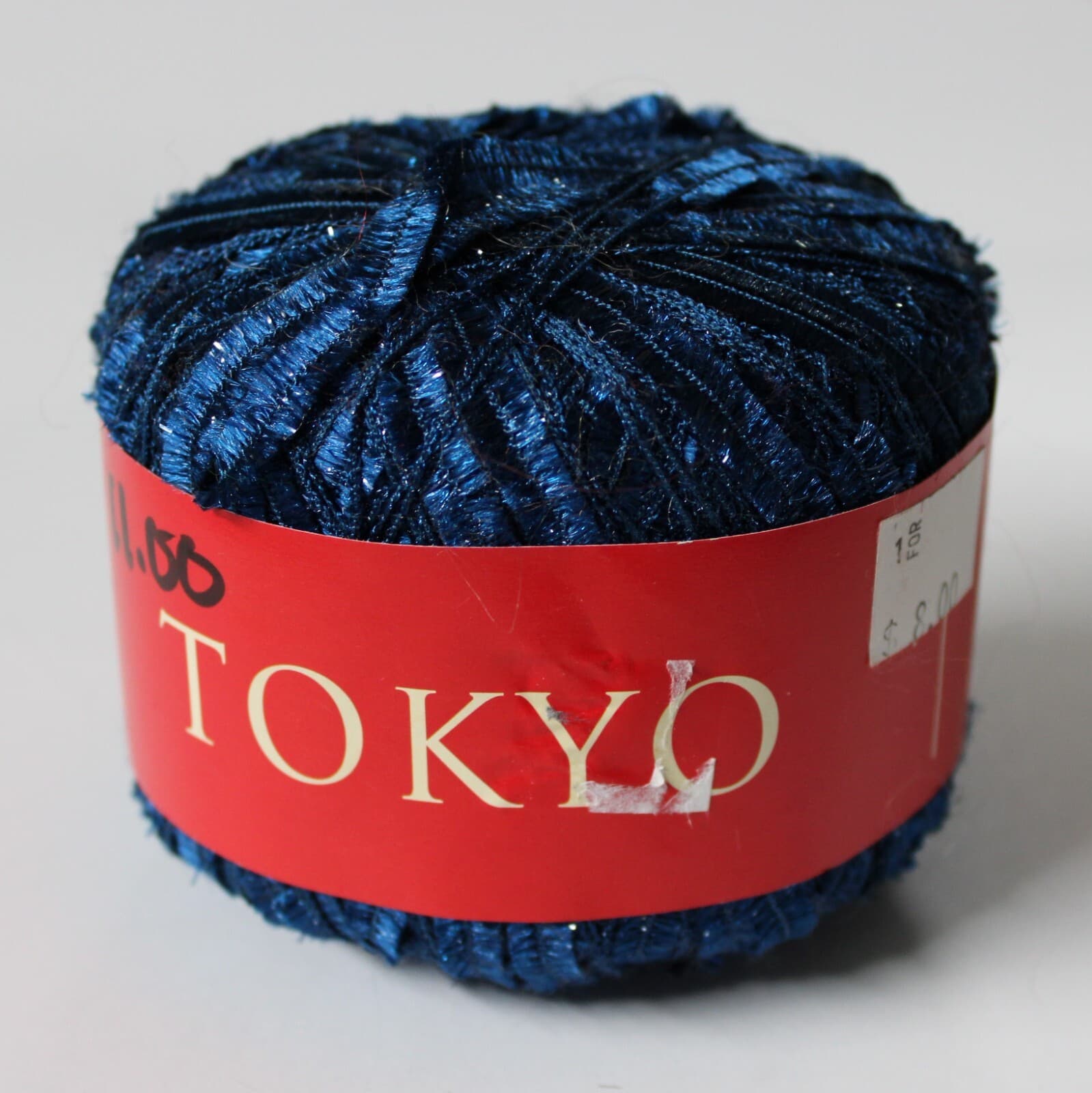 Yarn Tokyo Feza Metalic, 80% Polyester 20% Meta 50gr. 107 Blue - Thumbnail 2