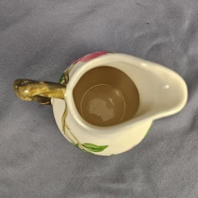 Franciscan Desert Rose Creamer Earthenware 32-67 Vintage 4" Tall - Thumbnail 3