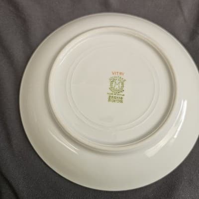 Noritake The Vitry Cup & Saucer Nippon Hand Painted Floral Gold Trim Coffee Tea - Thumbnail 5